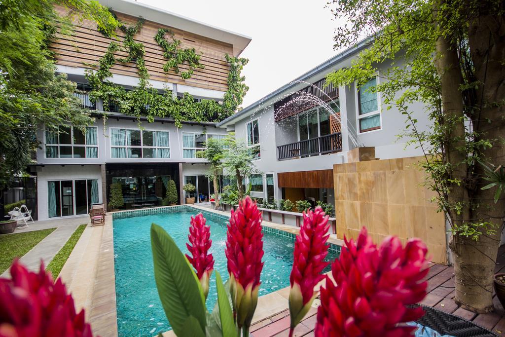 ตำหนักวิลล่า 10 ห้องนอน พร้อมสระว่ายน้ำส่วนตัว Ban Nong Tabaek Exterior foto